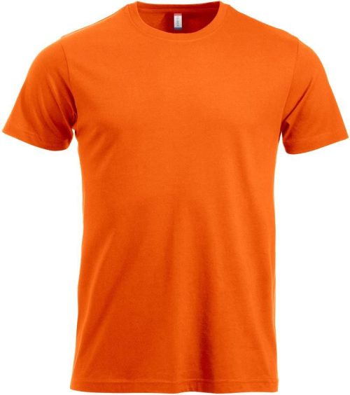 Herren T-Shirt New Classic-T – Clique in Blood Orange
