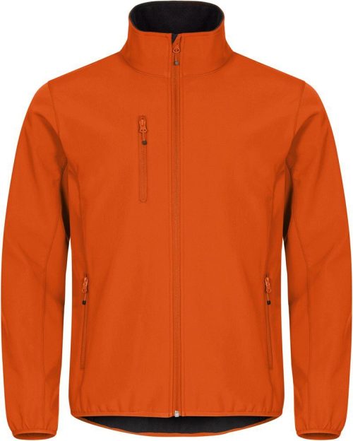 Herren 3-Lagen Softshell Jacke Classic Softshell Jkt M – Clique in Blood Orange