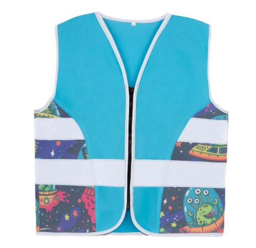 Children’s Safety Vest - Action – Korntex in Blue/Alien