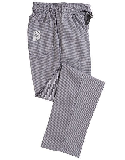 Professional Trousers – Le Chef in Blue Check