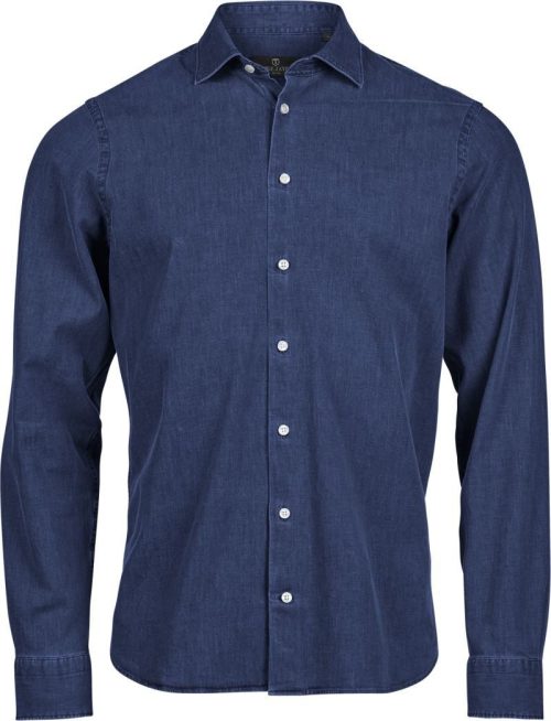 Denim Hemd langarm TJ 4004 – Tee Jays in Blue Denim