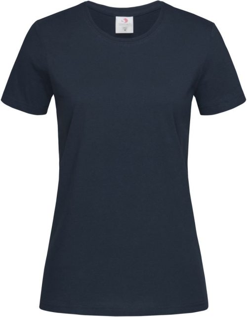 Damen T-Shirt Classic-T Women – Stedman in Blue Midnight