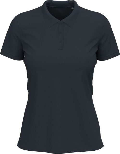 Schweres Damen Stretch Piqué Polo Stretch Polo Women – Stedman in Blue Midnight