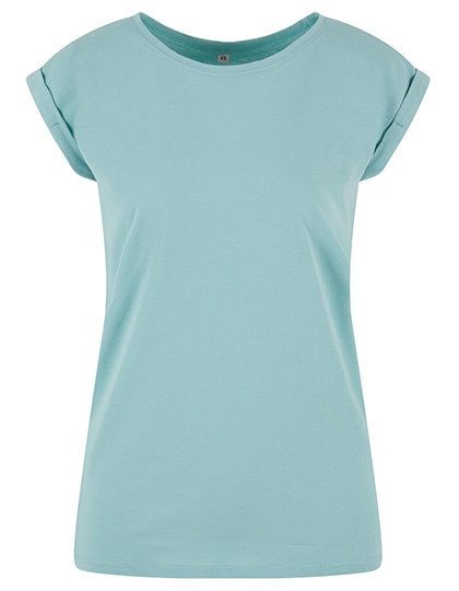 Damen T-Shirt BY 021 – Build your Brand in Blue Mint