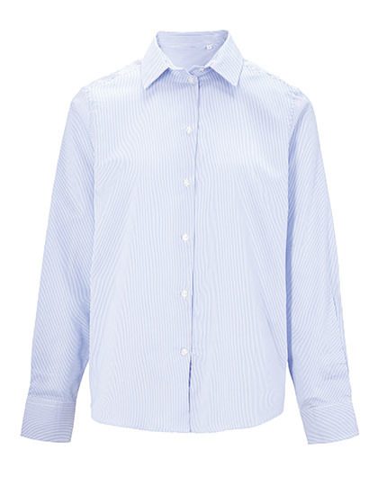 Men´s Easy Care Striped Shirt Baptiste – NEOBLU in Blue Stripes