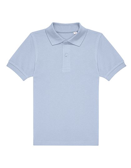 Kids My Polo 180 – B&C BE INSPIRED in Blush Blue