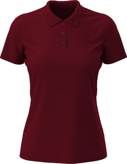 Damen Piqué Polo "Lux" Lux Polo Women – Stedman in Bordeaux