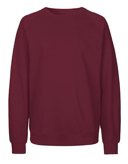 Unisex Tiger Cotton Sweatshirt – Tiger Cotton by Neutral in Bordeaux