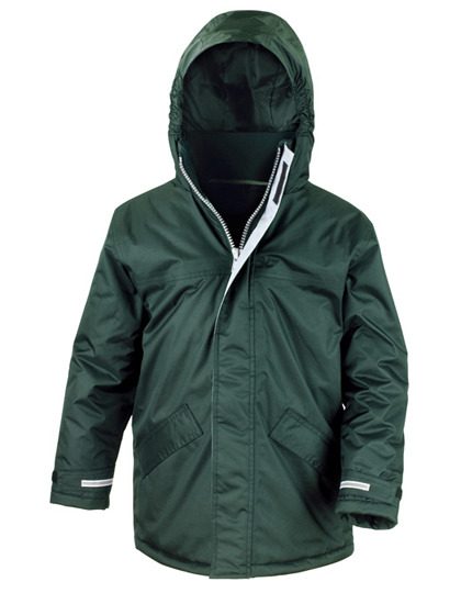 Junior Channel Parka – Result Core in Bottle