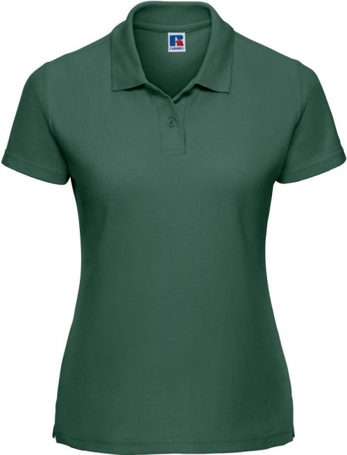 Damen Piqué Polo 539F – Russell Athletic in Bottle Green