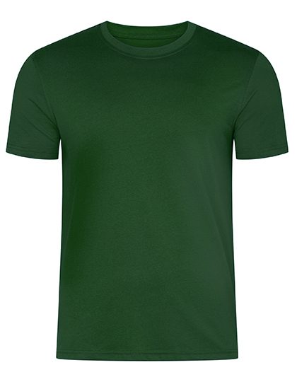 Men´s Heavy Luxury Roundneck Tees – HRM in Bottle Green