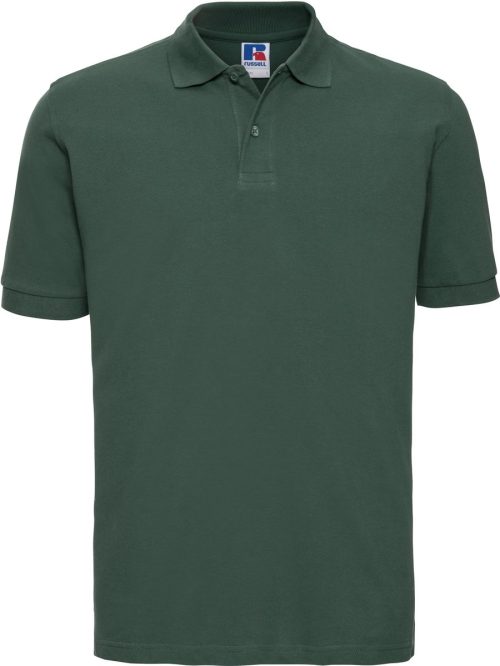 Men's Classic Cotton Polo R-569M-0 – Russell in Bottle Green