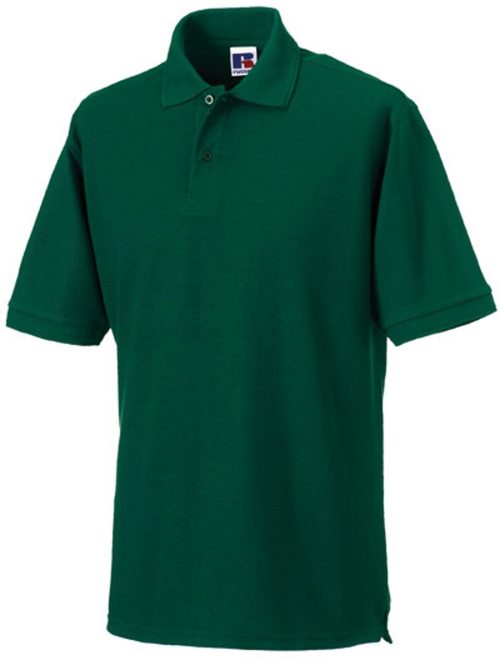 Heavy Duty Polycotton Polo R-599M-0 – Russell in Bottle Green