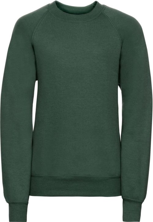 Kinder Raglan Sweater 762B – Russell Athletic in Bottle Green