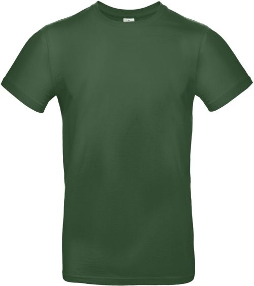 #E190 Men's T-shirt TU03T – B&C in Bottle Green