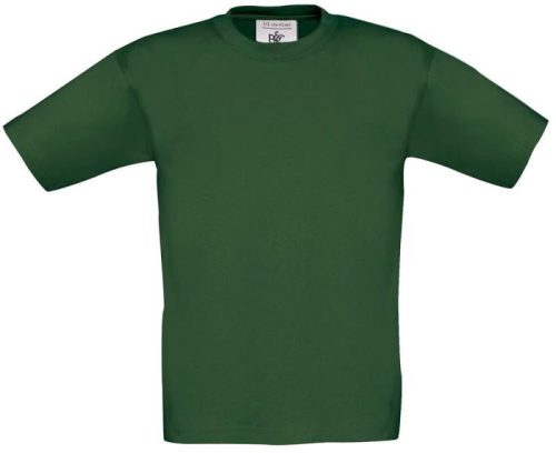 Kinder T-Shirt Exact 150 /kids – B&C in Bottle Green