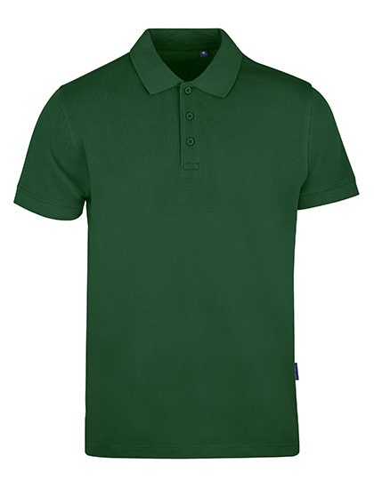Men´s Heavy Polo – HRM in Bottle Green