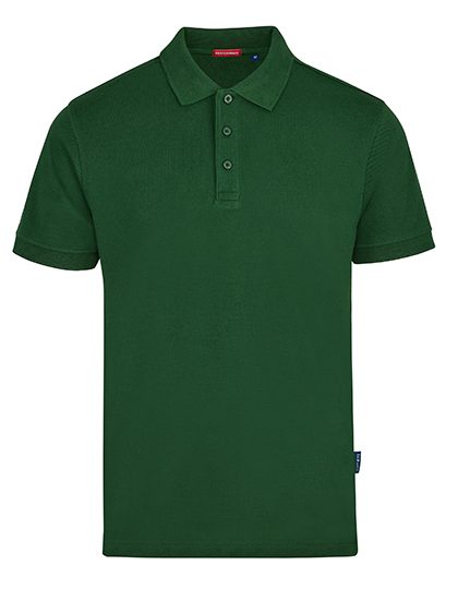 Men´s Heavy Performance Polo – HRM in Bottle Green
