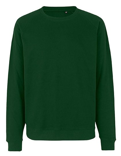 Unisex Tiger Cotton Sweatshirt – Tiger Cotton by Neutral in Bottle Green