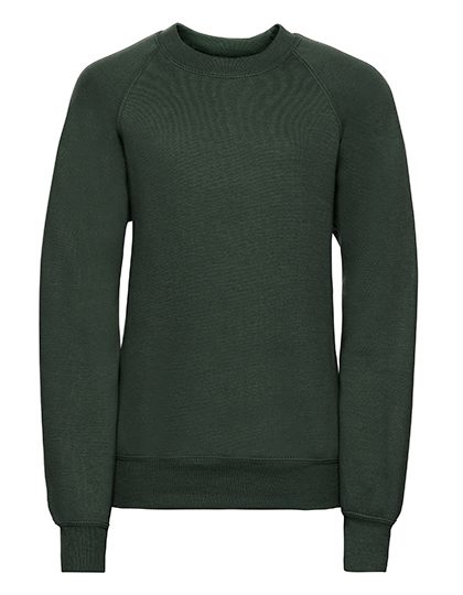 Kids Classic Sweatshirt – Russell Athletic in Bottle Green