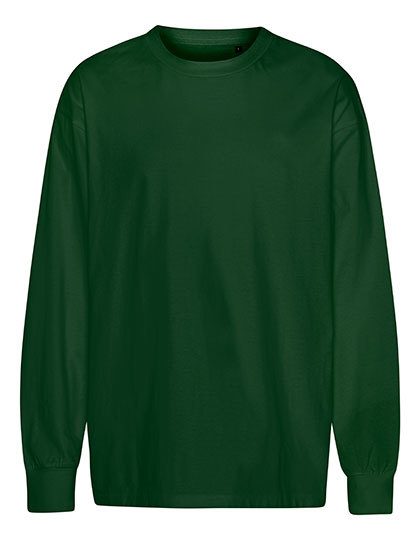 Tiger Cotton Oversized LS T|Shirt – Tiger Cotton by Neutral in Bottle Green
