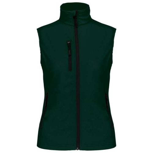 Ladies' Softshell Bodywarmer – Kariban in Bottle Green