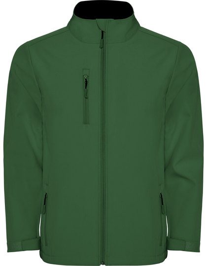 Kids´ Nebraska Softshell Jacket – Roly in Bottle Green 56