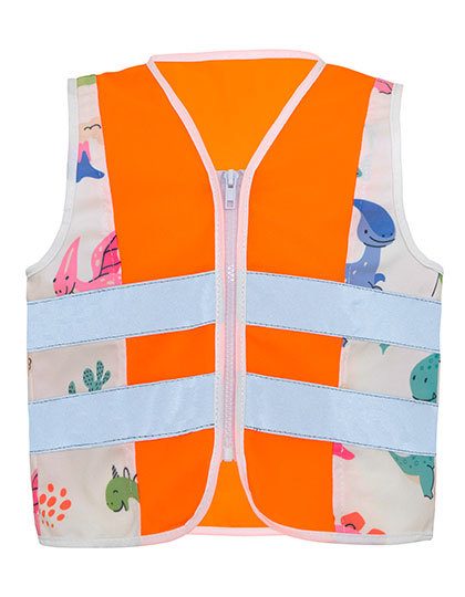 Children´s Safety Vest Action Dinosaurs – Korntex in Brachiosaurus