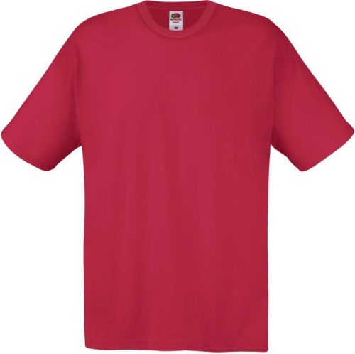 T-Shirt Original T – Fruit of the Loom in Brick Red