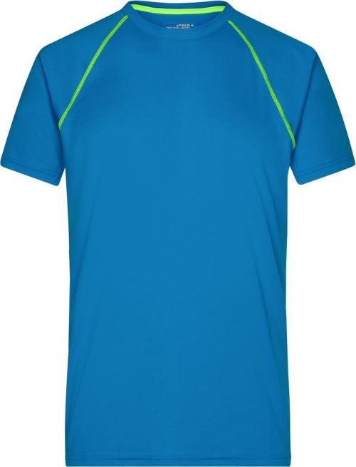Herren Funktionsshirt JN 496 – Daiber in Bright Blue/Bright Yellow
