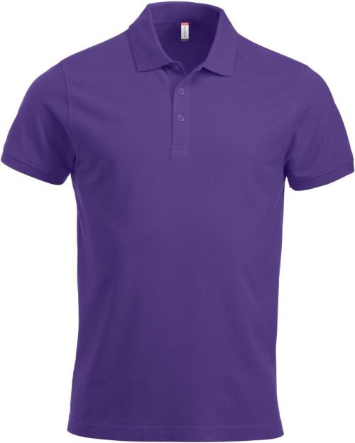 Schweres Herren Piqué Polo Classic Lincoln S/S – Clique in Bright Lilac