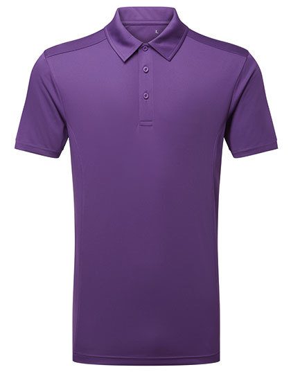 Men´s Panelled Polo – TriDri® in Bright Purple