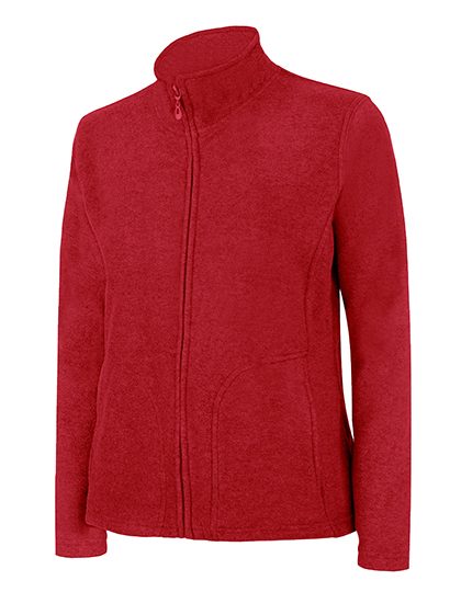 Ladies´ Full Zip Fleece Jacket – Starworld in Bright Red