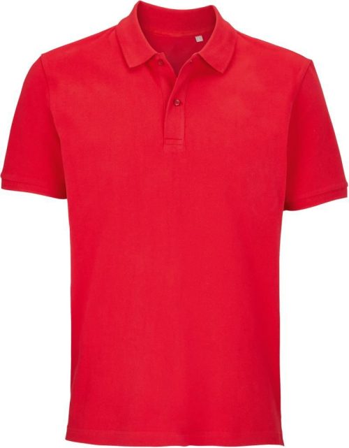 Schweres Unisex Piqué Polo Pegase – SOL'S in Bright Red