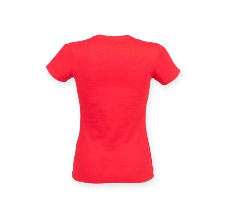 Women’s Feel Good Stretch T – SF Clothing in Bright Red