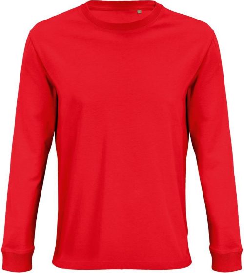 Bio T-Shirt langarm Pioneer LSL – SOL'S in Bright Red