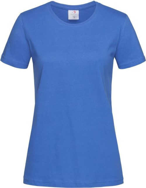 Damen T-Shirt Classic-T Women – Stedman in Bright Royal