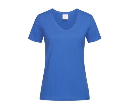Classic-T V-Neck Women – Stedman® in Bright Royal