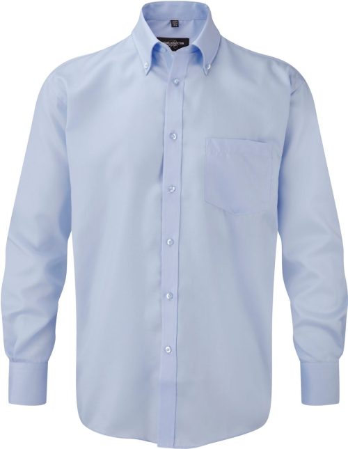 Men's Long Sleeve Ultimate Non-Iron Shirt R-956M-0 – Russell in Bright Sky