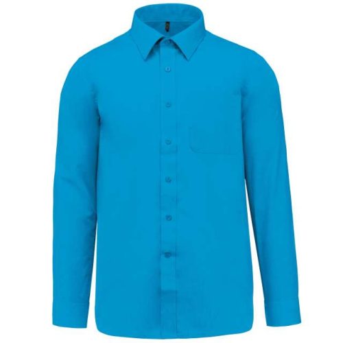 Jofrey - Long-Sleeved Shirt – Kariban in Bright Turquoise