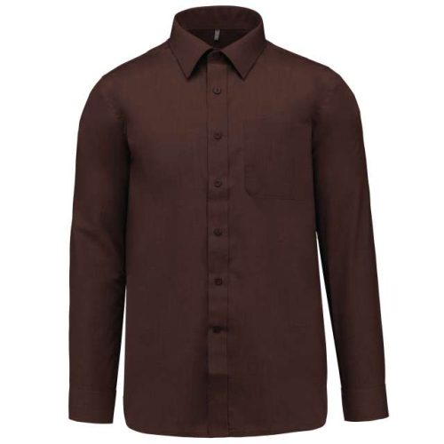 Jofrey - Long-Sleeved Shirt – Kariban in Brown