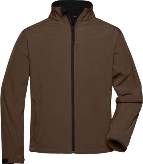 Herren 3-Lagen Softshell Jacke JN 135 – Daiber in Brown
