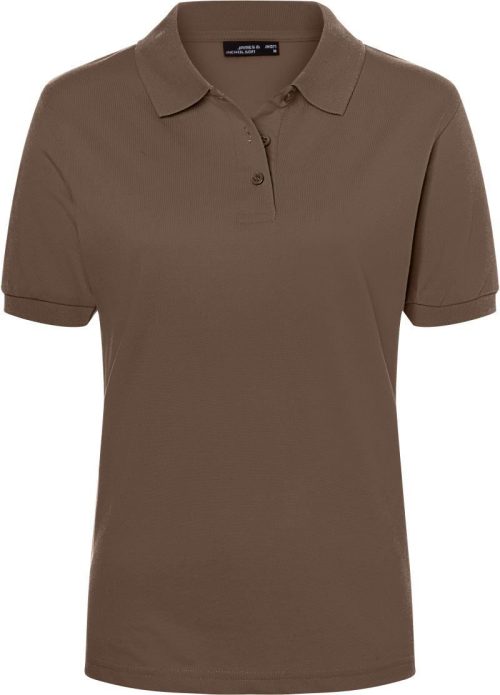 Damen Piqué Polo JN 71 – Daiber in Brown