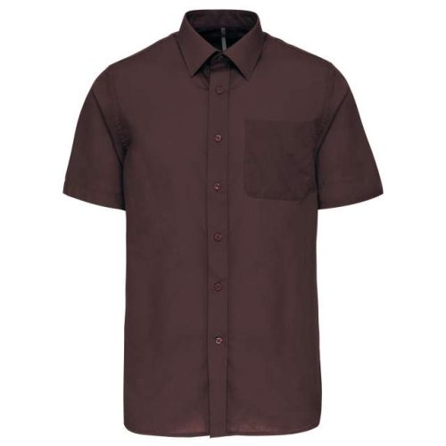Ace - Short-Sleeved Shirt – Kariban in Brown
