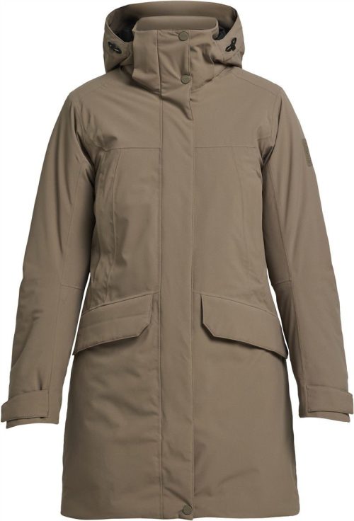 Wattierter Damen Parka Tuuli Jacket Women – Tenson in Brown