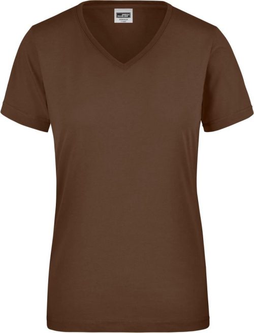Damen Workwear T-Shirt JN 837 – Daiber in Brown