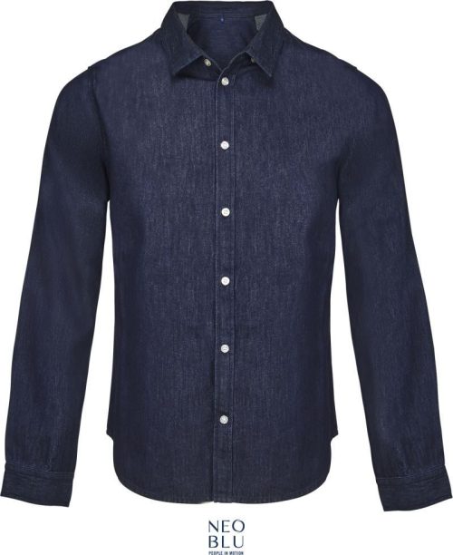 Denim Hemd Bennett Men – NEOBLU in Brut Denim