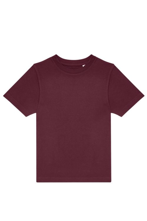 Kinder-T-Shirt #E150 TK001 – B&C in Burgundy
