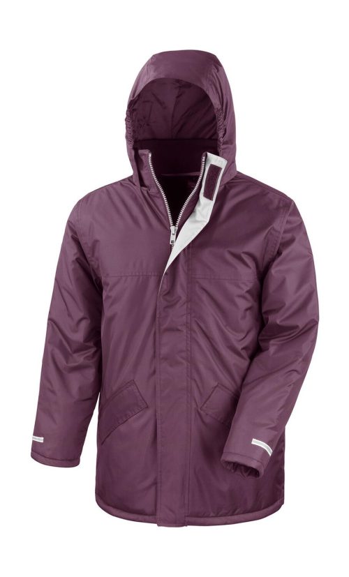 Channel Parka – Result Core in Burgundy