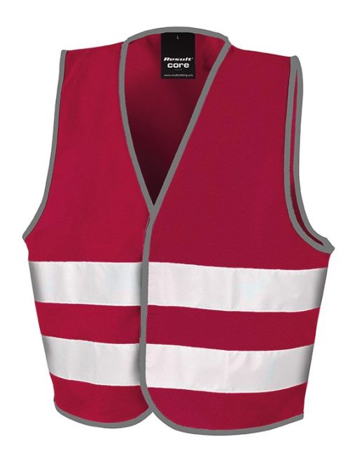 Warnweste Kinder R200JEV – Result in Burgundy
